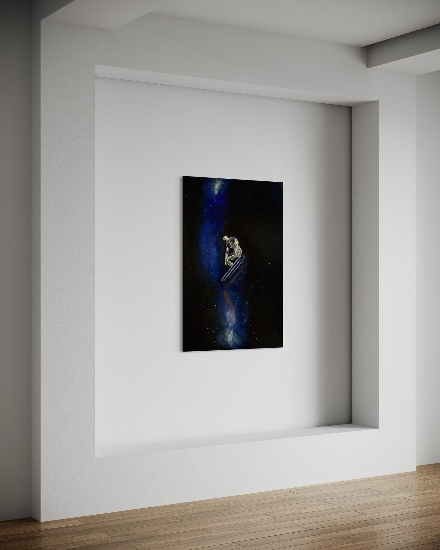 Im Fluss des Universums - Print (Auf Leinwand)