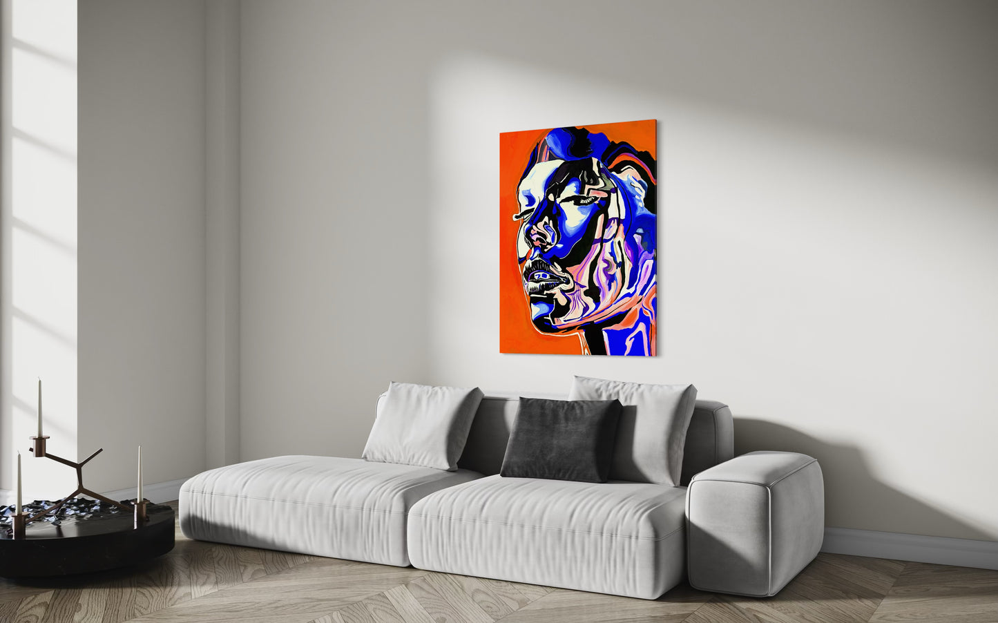 Augen zu, Welt an - Limited Edition Print II (Auf Leinwand)