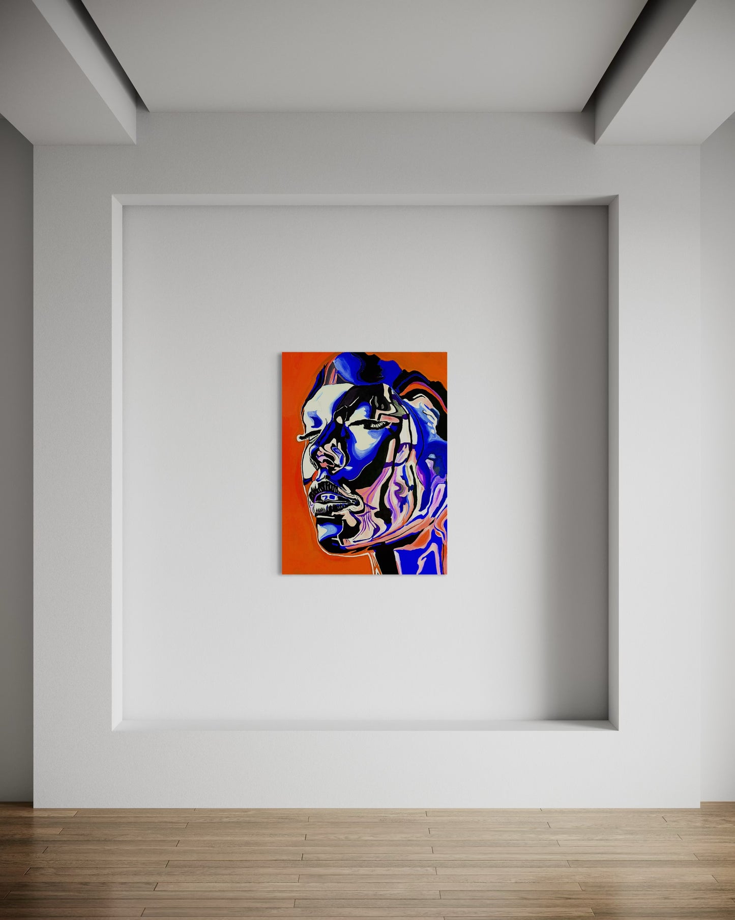 Augen zu, Welt an - Limited Edition Print II (Auf Leinwand)