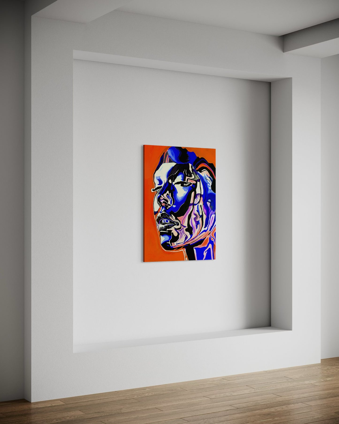 Augen zu, Welt an - Limited Edition Print II (Auf Leinwand)