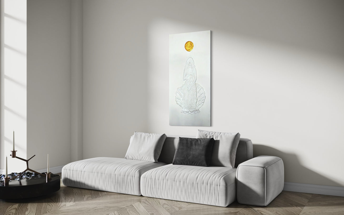 Aphrodite in der Muschel - Original