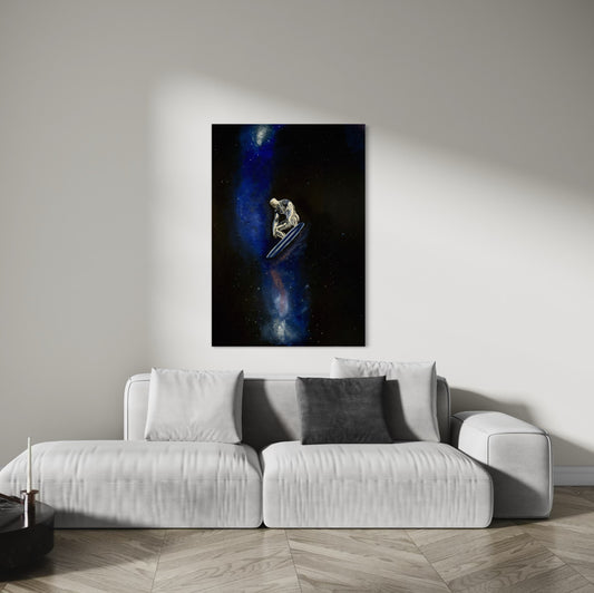 Im Fluss des Universums - Print (Auf Leinwand)