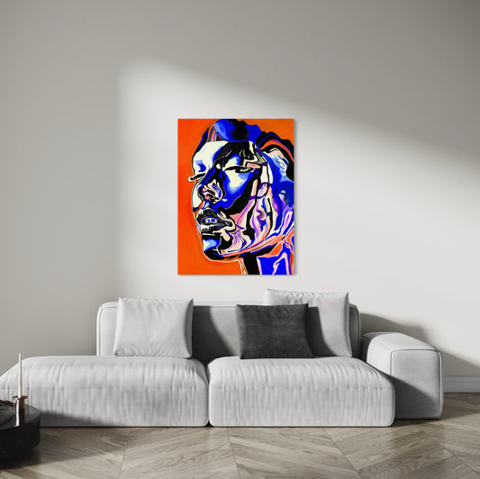 Augen zu, Welt an - Limited Edition Print II (Auf Leinwand)